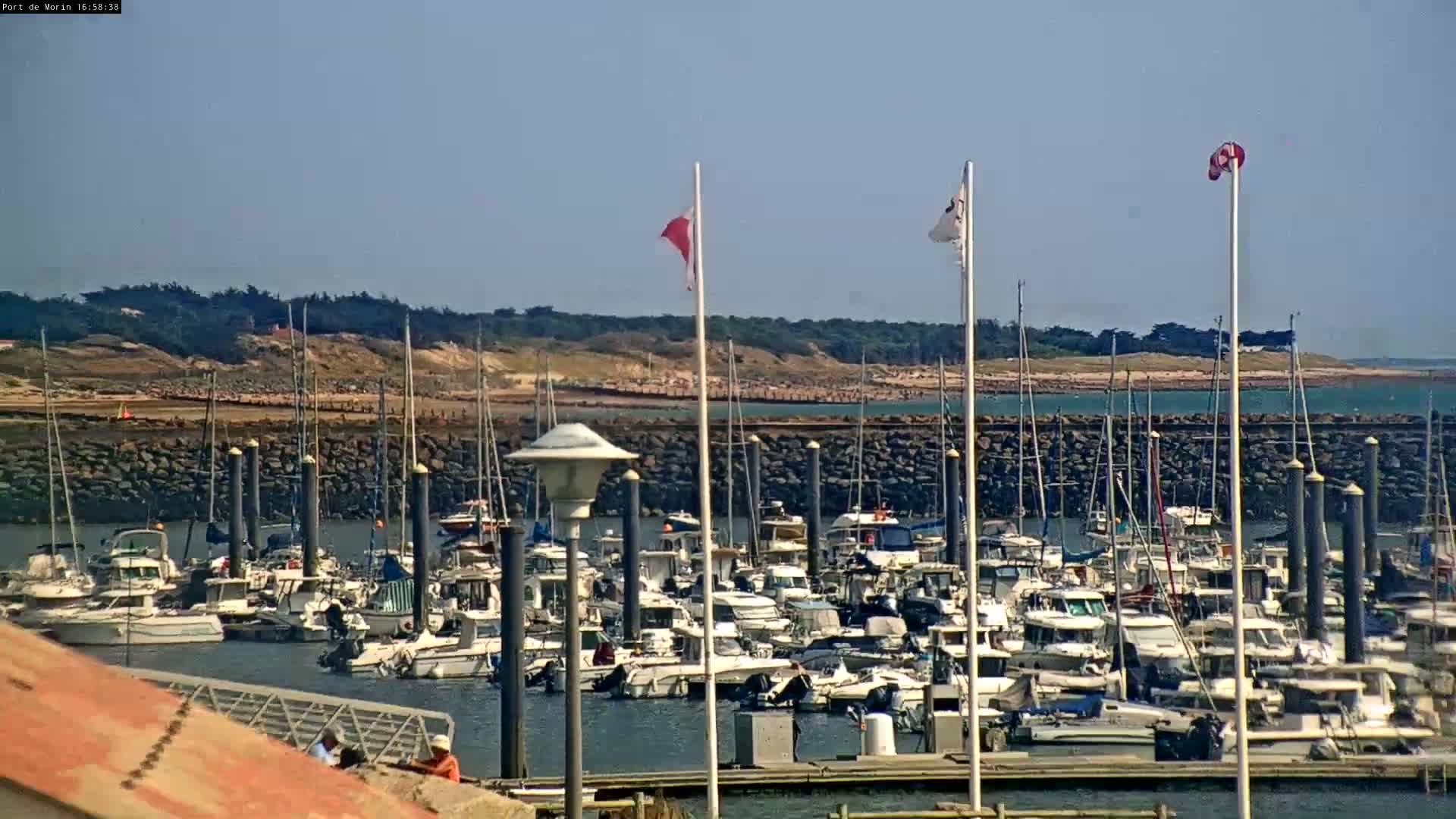 Noirmoutier - Port de Morin L'Epine Live Cam - Les Sables-d'Olonne, Vendée, Pays de la Loire, France