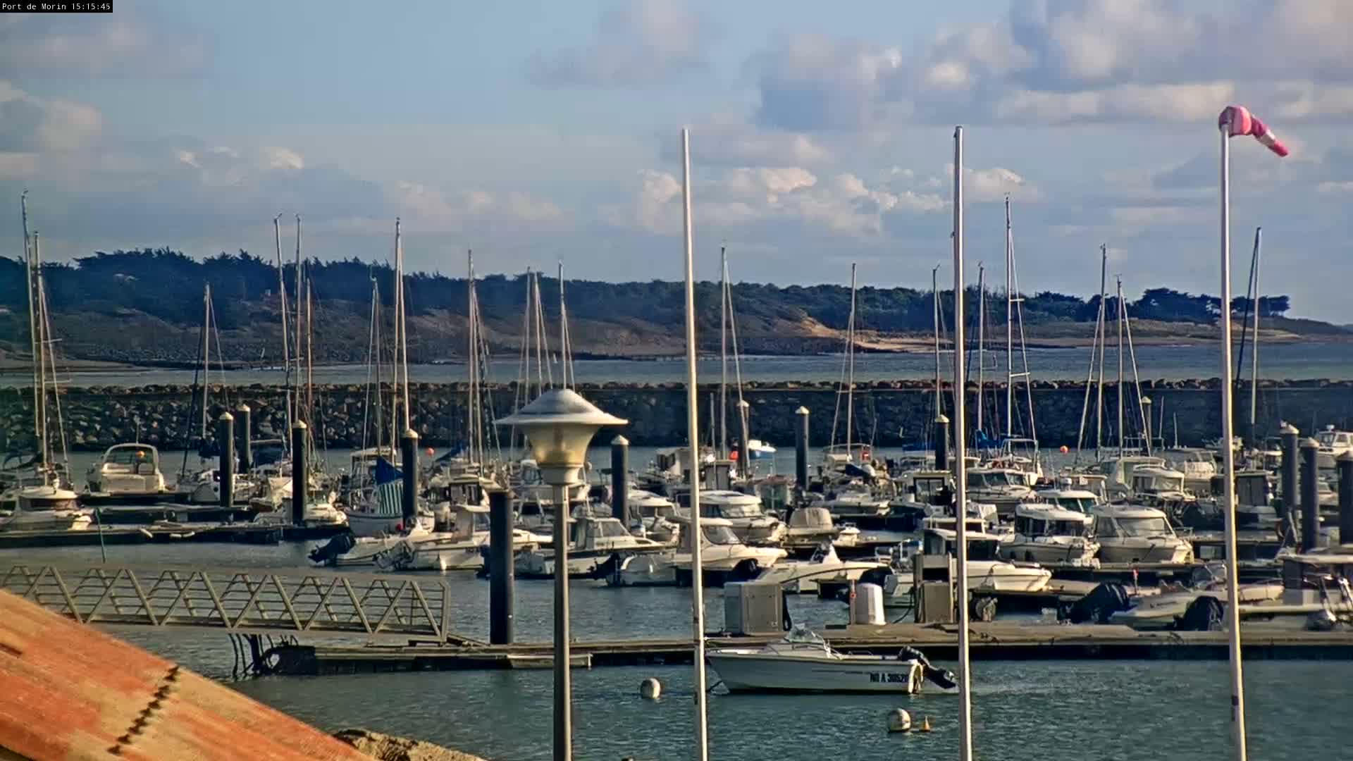 Noirmoutier - Port de Morin L'Epine Live Cam - Les Sables-d'Olonne, Vendée, Pays de la Loire, France