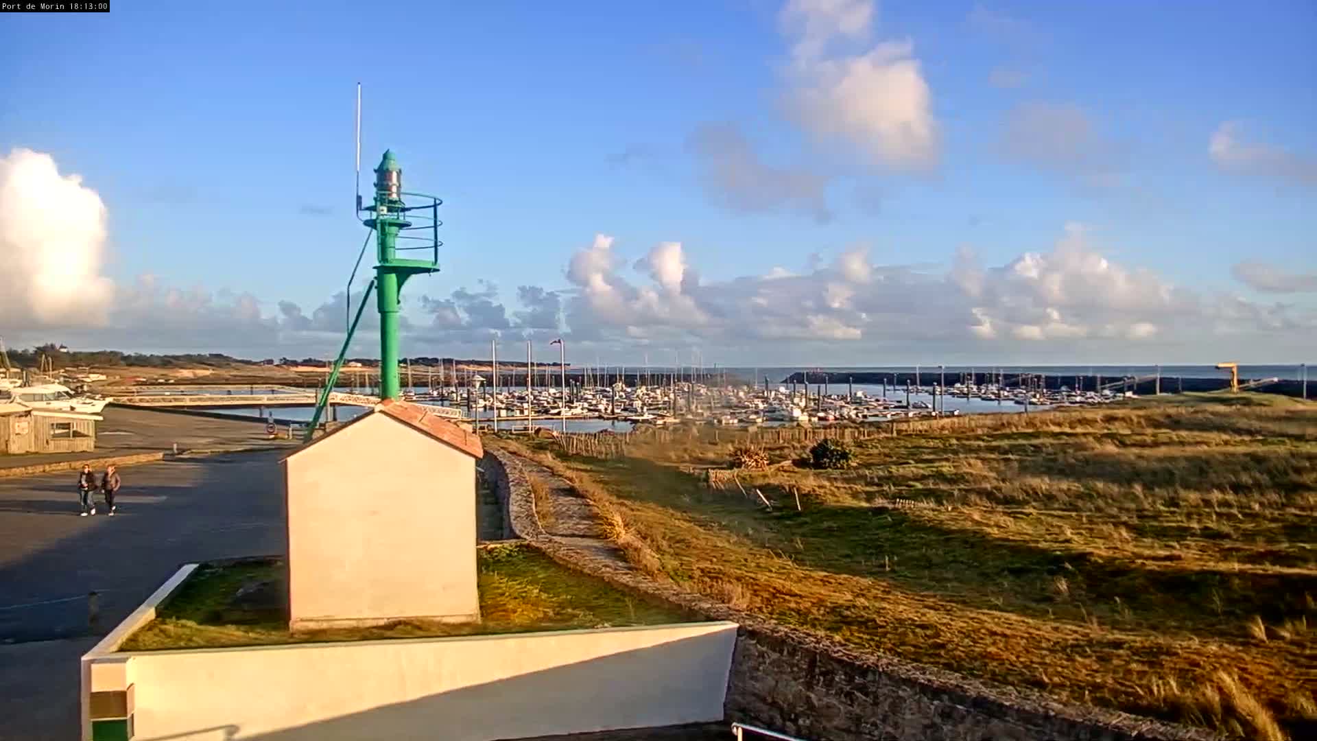 Noirmoutier - Port de Morin L'Epine Live Cam - Les Sables-d'Olonne, Vendée, Pays de la Loire, France