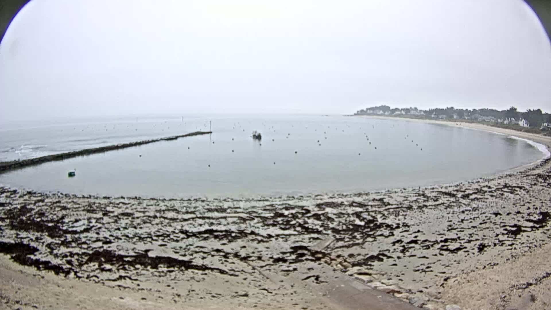  Mesquer , Plage de Lanseria Beach Live Cam - Saint-Nazaire, Loire-Atlantique, Pays de la Loire, France