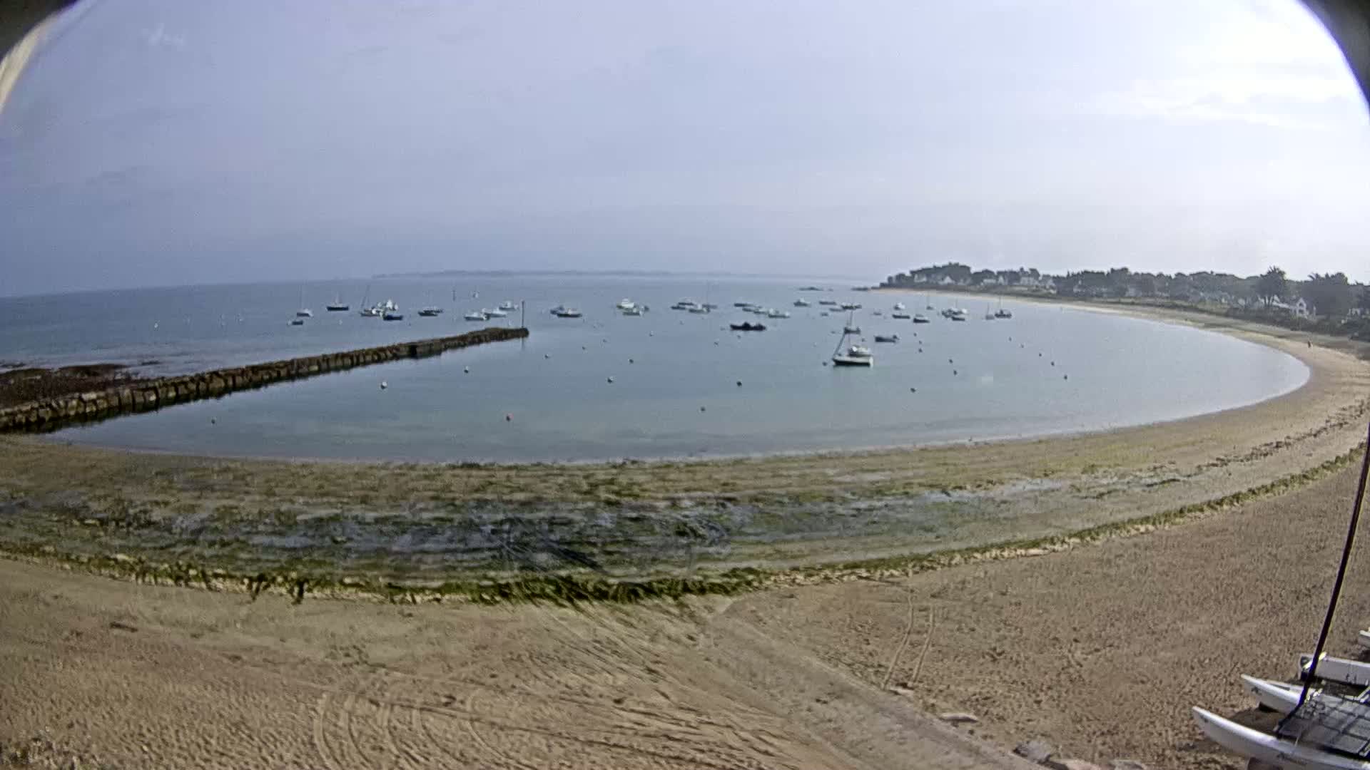  Mesquer , Plage de Lanseria Beach Live Cam - Saint-Nazaire, Loire-Atlantique, Pays de la Loire, France