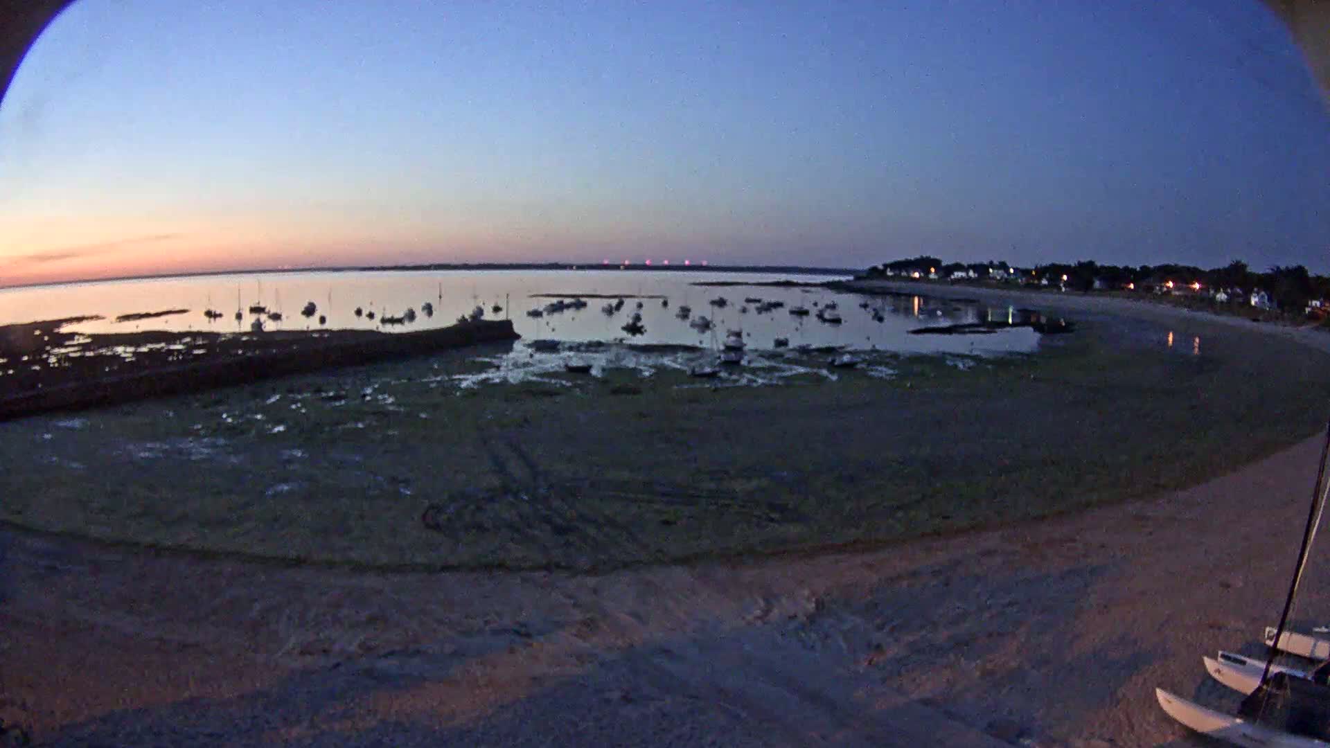  Mesquer , Plage de Lanseria Beach Live Cam - Saint-Nazaire, Loire-Atlantique, Pays de la Loire, France