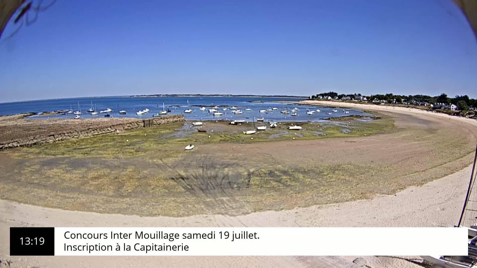  Mesquer , Plage de Lanseria Beach Live Cam - Saint-Nazaire, Loire-Atlantique, Pays de la Loire, France