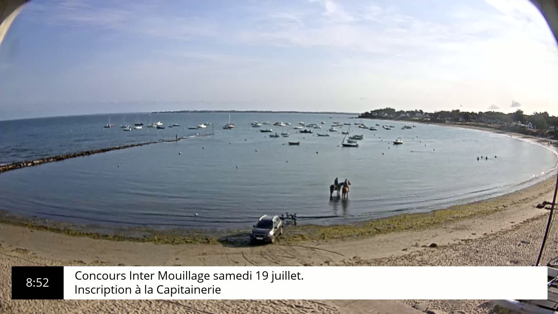  Mesquer , Plage de Lanseria Beach Live Cam - Saint-Nazaire, Loire-Atlantique, Pays de la Loire, France