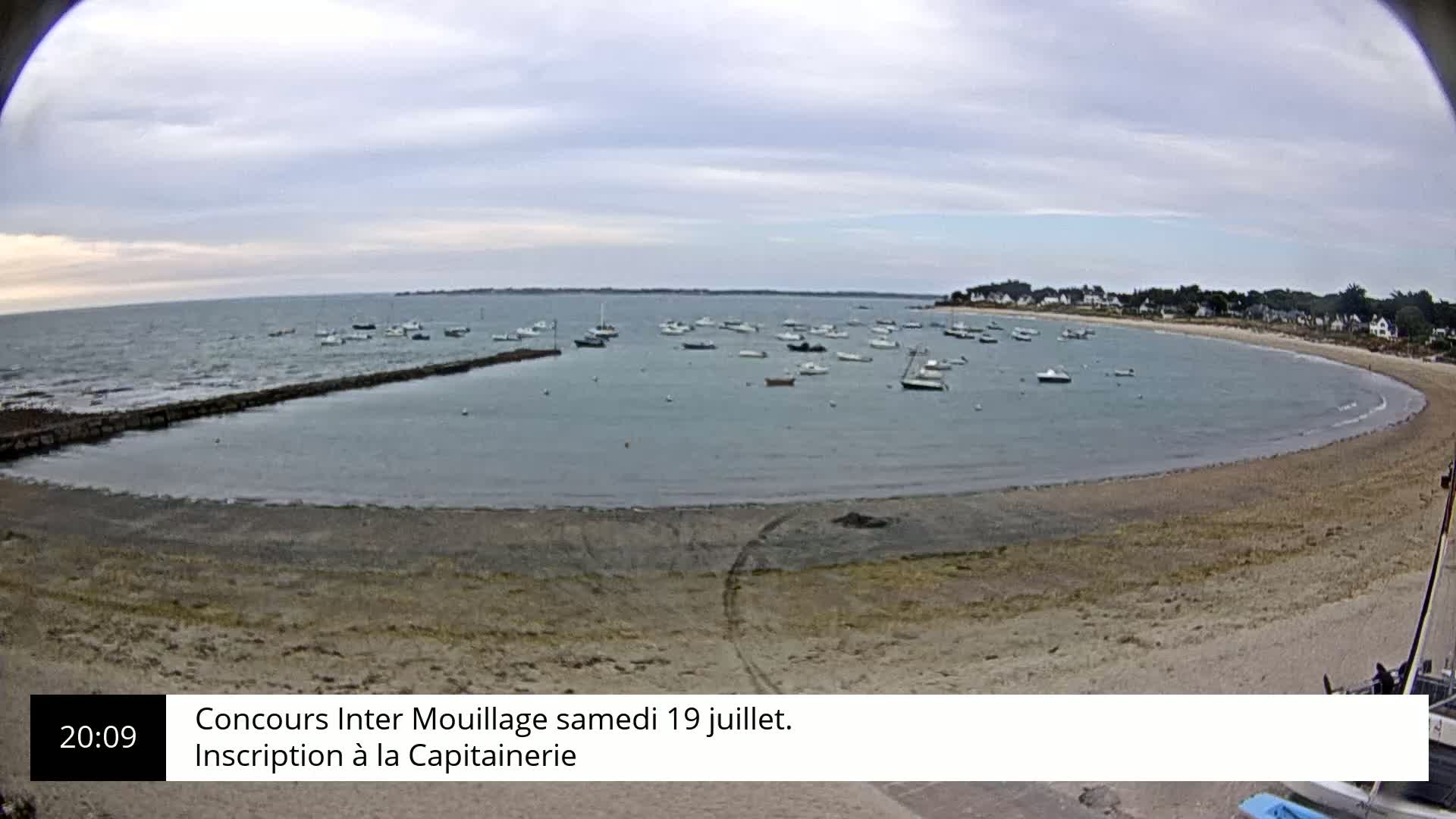  Mesquer , Plage de Lanseria Beach Live Cam - Saint-Nazaire, Loire-Atlantique, Pays de la Loire, France