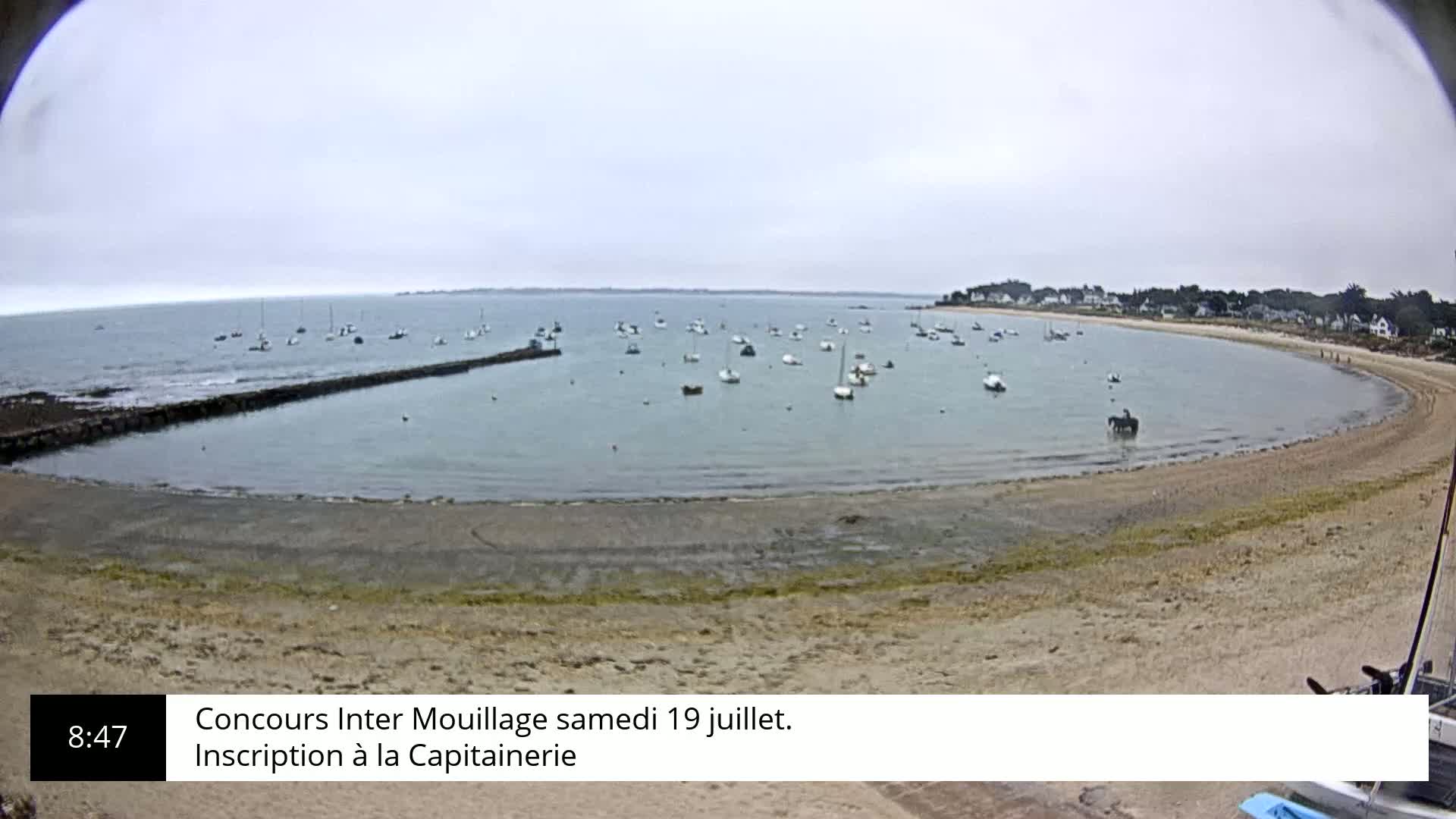 Mesquer , Plage de Lanseria Beach Live Cam - Saint-Nazaire, Loire-Atlantique, Pays de la Loire, France