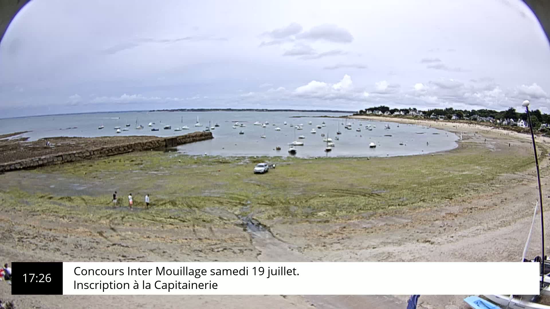  Mesquer , Plage de Lanseria Beach Live Cam - Saint-Nazaire, Loire-Atlantique, Pays de la Loire, France