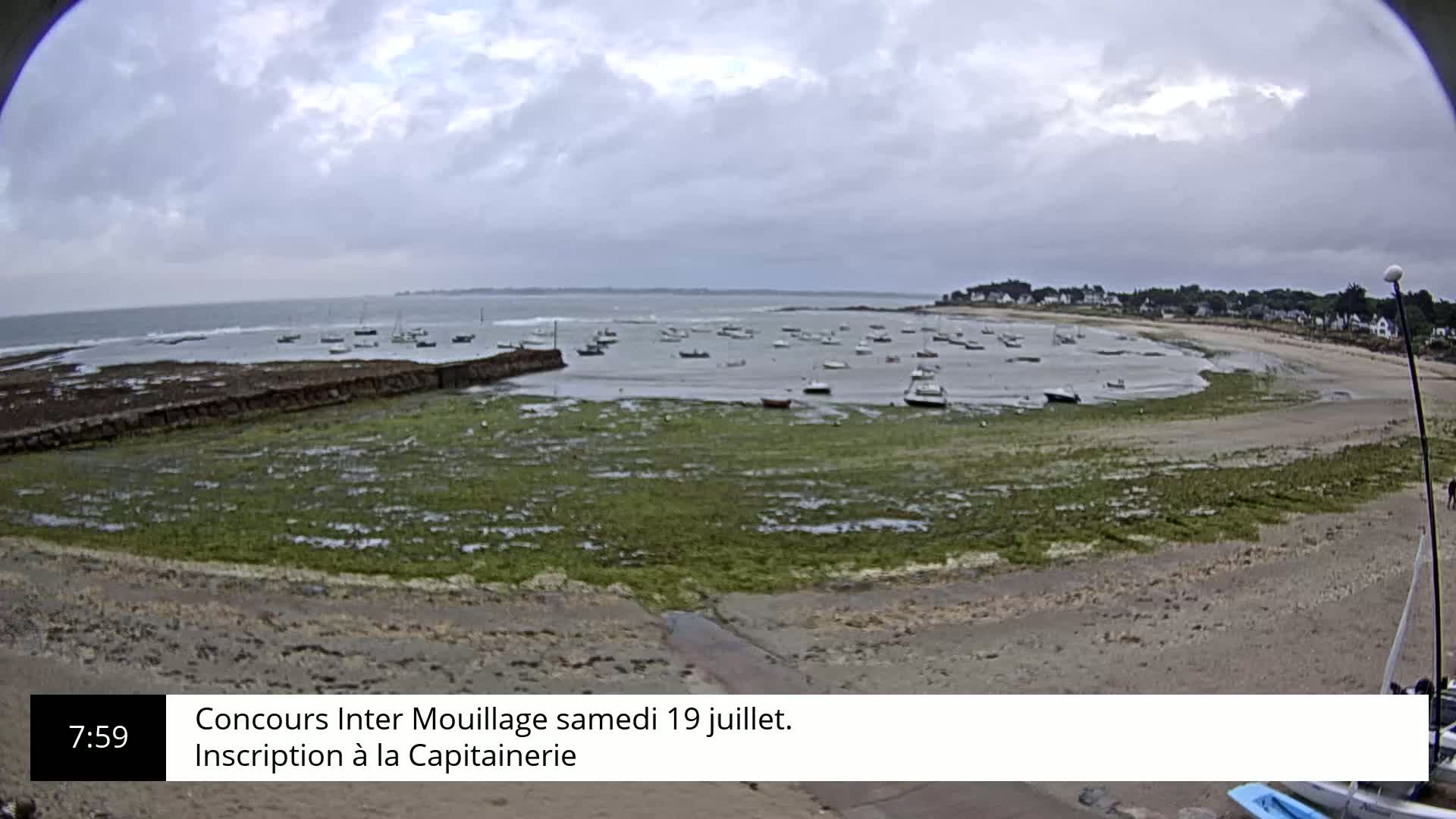  Mesquer , Plage de Lanseria Beach Live Cam - Saint-Nazaire, Loire-Atlantique, Pays de la Loire, France
