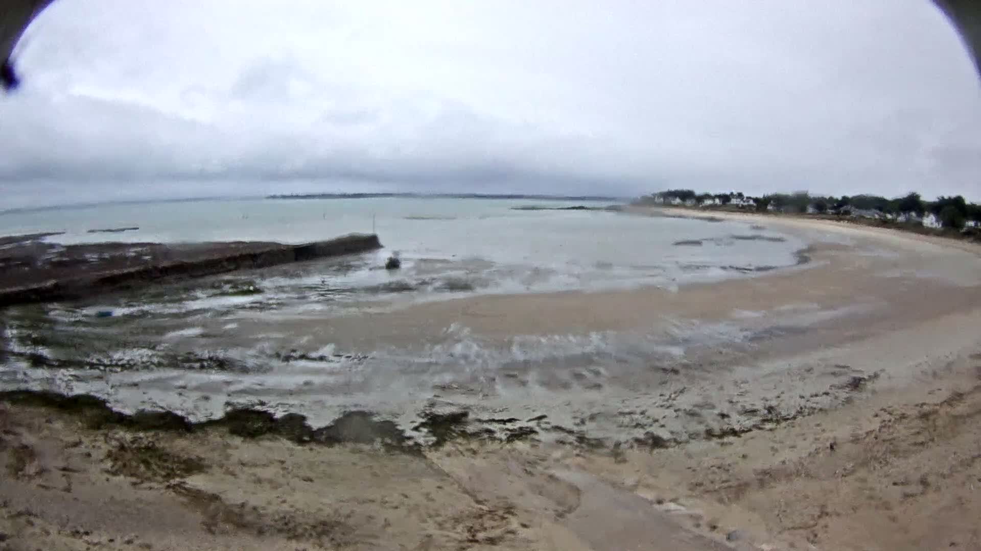  Mesquer , Plage de Lanseria Beach Live Cam - Saint-Nazaire, Loire-Atlantique, Pays de la Loire, France