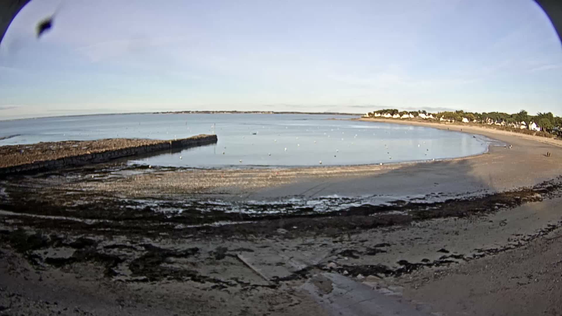  Mesquer , Plage de Lanseria Beach Live Cam - Saint-Nazaire, Loire-Atlantique, Pays de la Loire, France