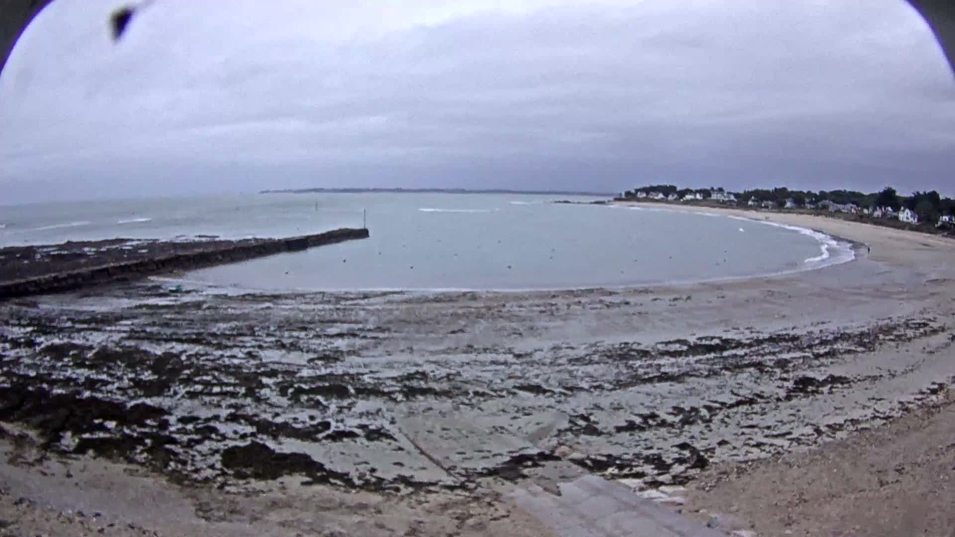  Mesquer , Plage de Lanseria Beach Live Cam - Saint-Nazaire, Loire-Atlantique, Pays de la Loire, France