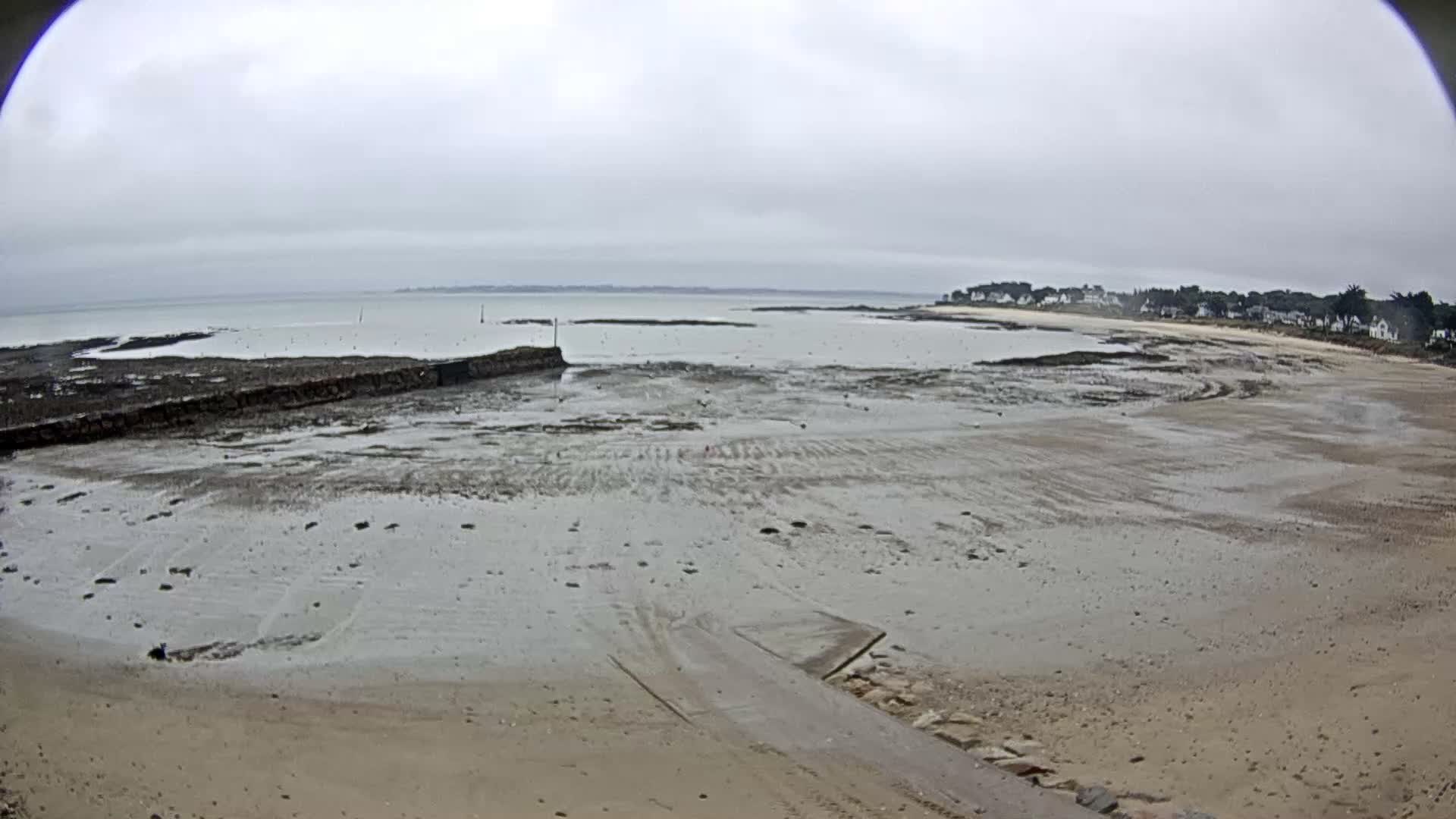  Mesquer , Plage de Lanseria Beach Live Cam - Saint-Nazaire, Loire-Atlantique, Pays de la Loire, France