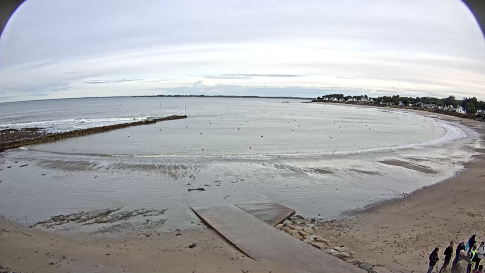  Mesquer , Plage de Lanseria Beach Live Cam - Saint-Nazaire, Loire-Atlantique, Pays de la Loire, France