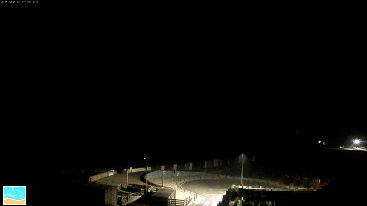 (Seine-Maritime), Saint-Aubin-sur-Mer Coast Live Cam - Dieppe, Seine-Maritime, Normandie, France