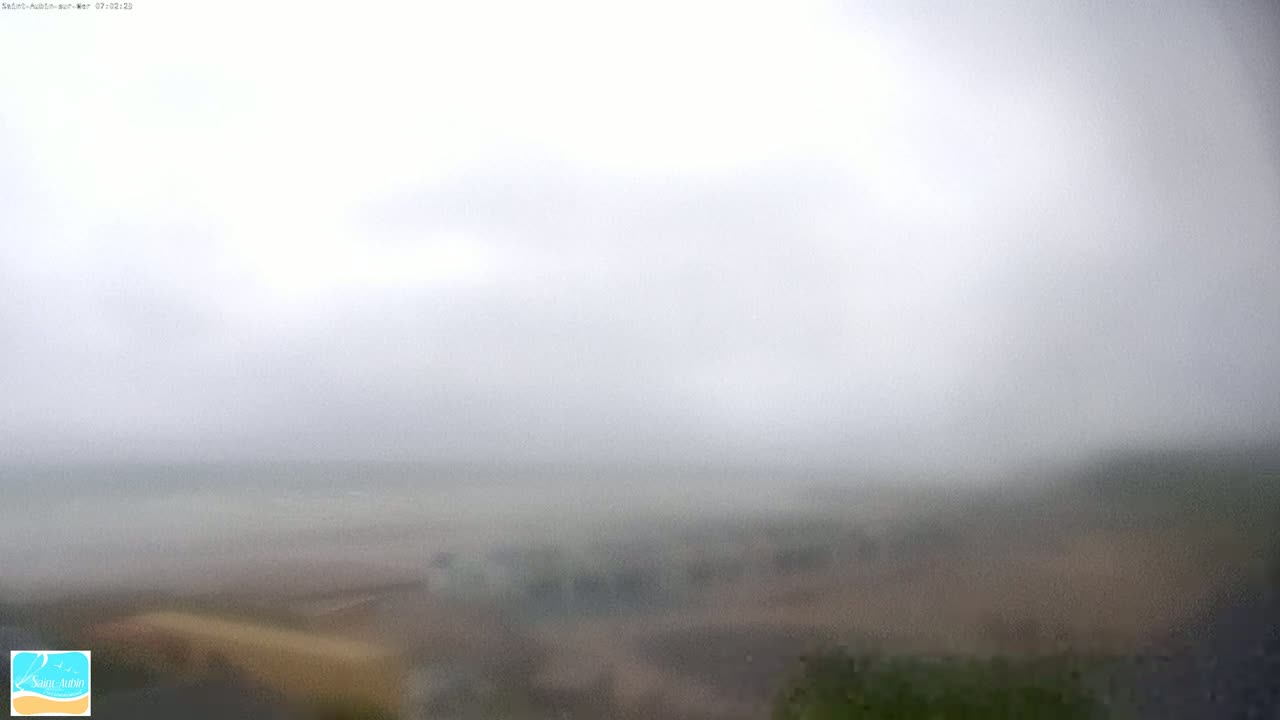 (Seine-Maritime), Saint-Aubin-sur-Mer Coast Live Cam - Dieppe, Seine-Maritime, Normandie, France