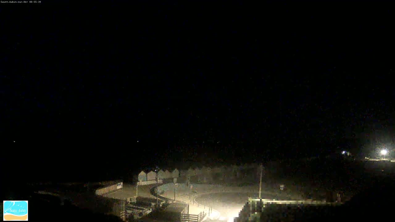 (Seine-Maritime), Saint-Aubin-sur-Mer Coast Live Cam - Dieppe, Seine-Maritime, Normandie, France