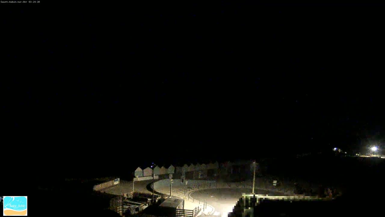 (Seine-Maritime), Saint-Aubin-sur-Mer Coast Live Cam - Dieppe, Seine-Maritime, Normandie, France