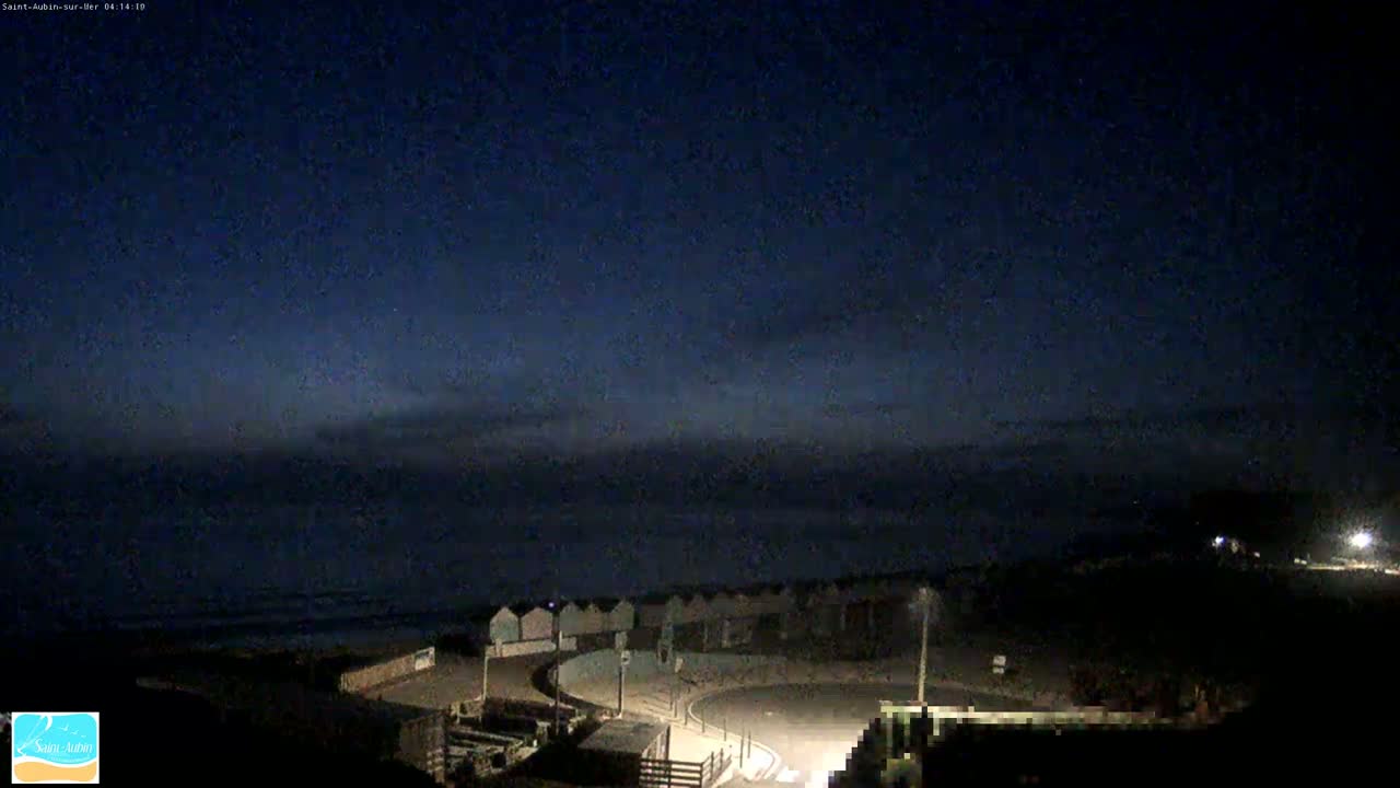 (Seine-Maritime), Saint-Aubin-sur-Mer Coast Live Cam - Dieppe, Seine-Maritime, Normandie, France
