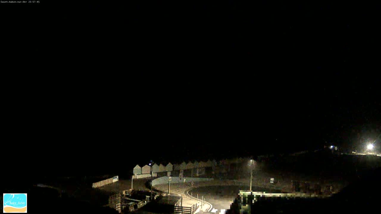 (Seine-Maritime), Saint-Aubin-sur-Mer Coast Live Cam - Dieppe, Seine-Maritime, Normandie, France