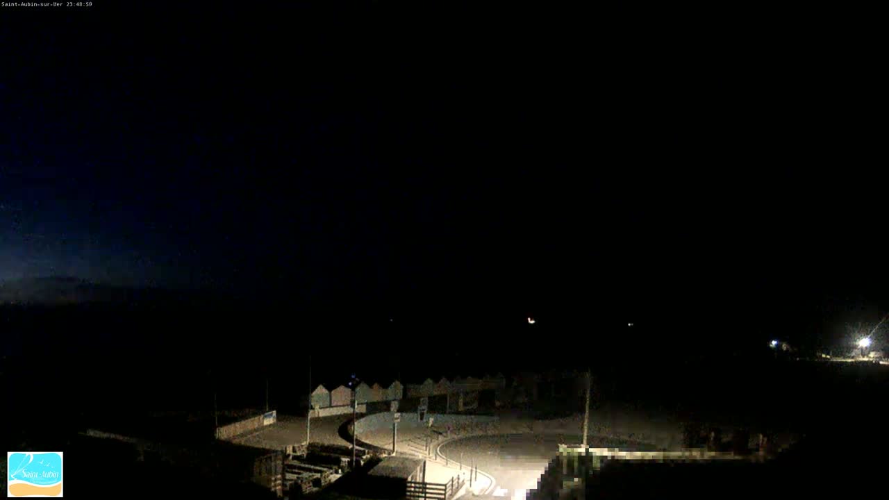 (Seine-Maritime), Saint-Aubin-sur-Mer Coast Live Cam - Dieppe, Seine-Maritime, Normandie, France