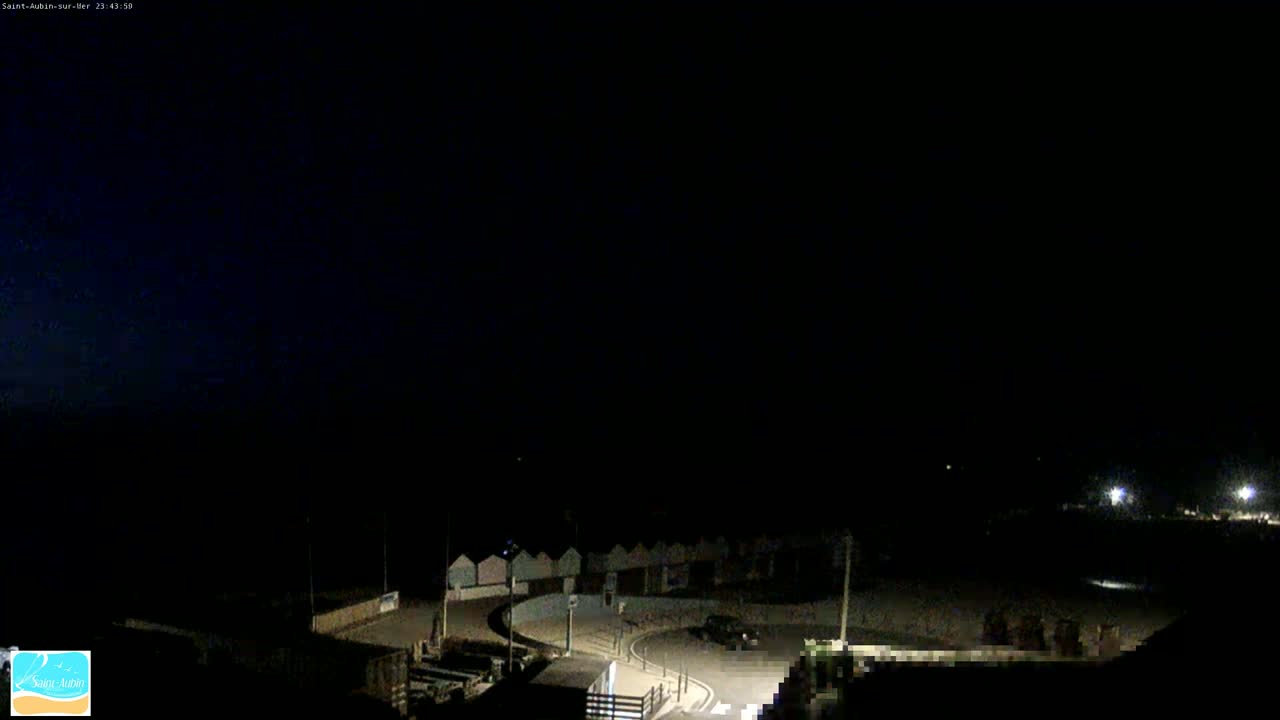 (Seine-Maritime), Saint-Aubin-sur-Mer Coast Live Cam - Dieppe, Seine-Maritime, Normandie, France