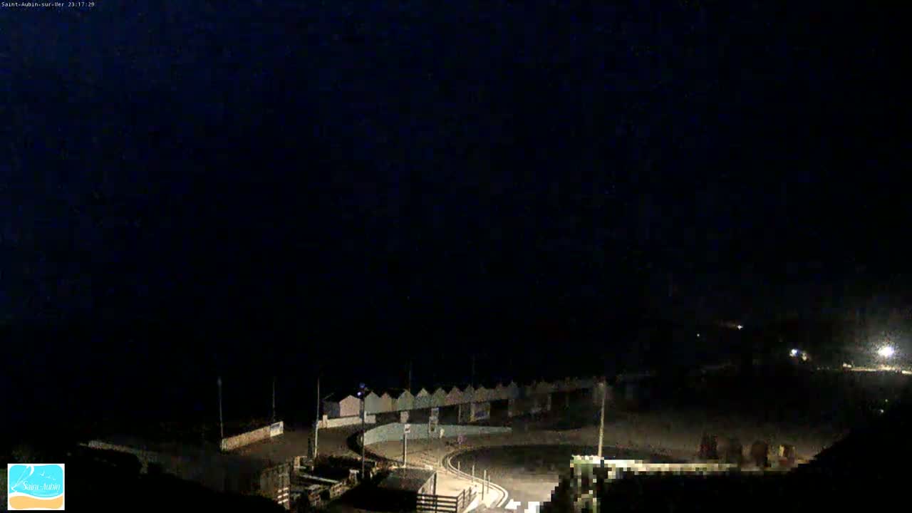 (Seine-Maritime), Saint-Aubin-sur-Mer Coast Live Cam - Dieppe, Seine-Maritime, Normandie, France