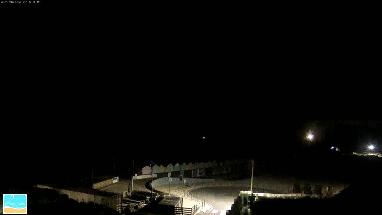 (Seine-Maritime), Saint-Aubin-sur-Mer Coast Live Cam - Dieppe, Seine-Maritime, Normandie, France