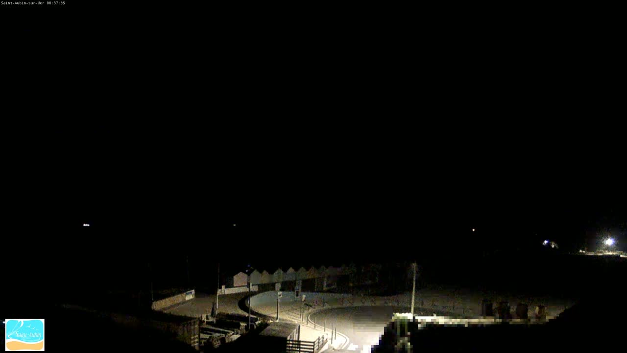 (Seine-Maritime), Saint-Aubin-sur-Mer Coast Live Cam - Dieppe, Seine-Maritime, Normandie, France