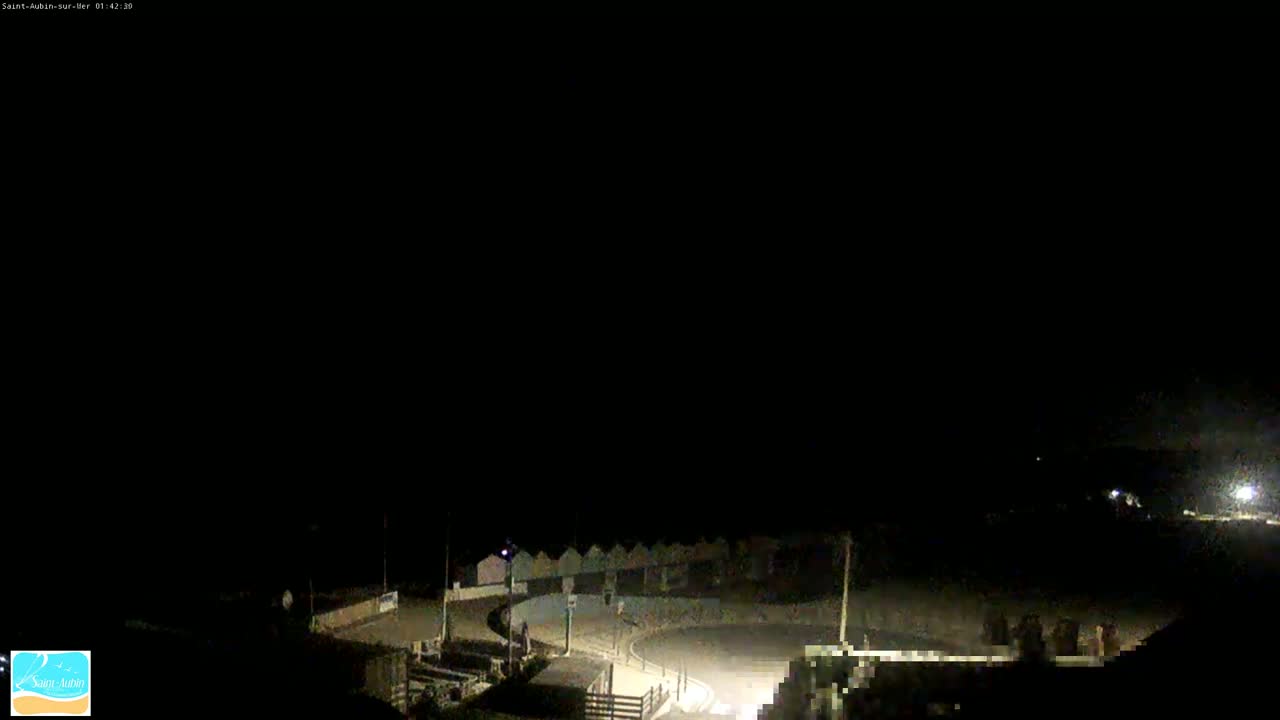 (Seine-Maritime), Saint-Aubin-sur-Mer Coast Live Cam - Dieppe, Seine-Maritime, Normandie, France
