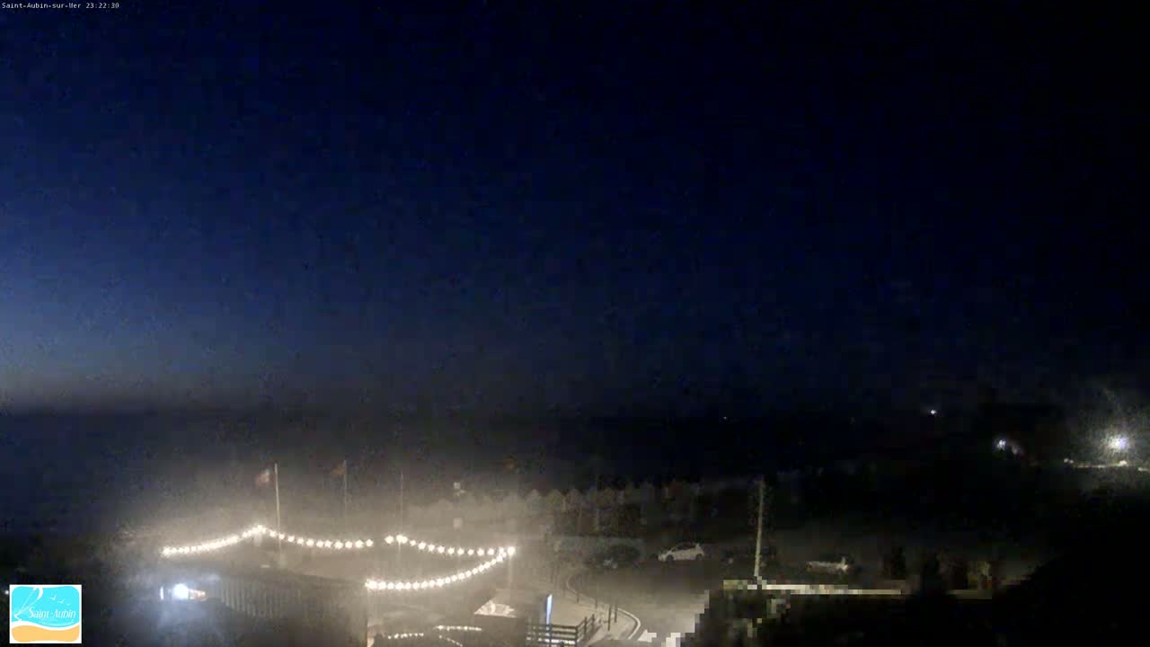 (Seine-Maritime), Saint-Aubin-sur-Mer Coast Live Cam - Dieppe, Seine-Maritime, Normandie, France