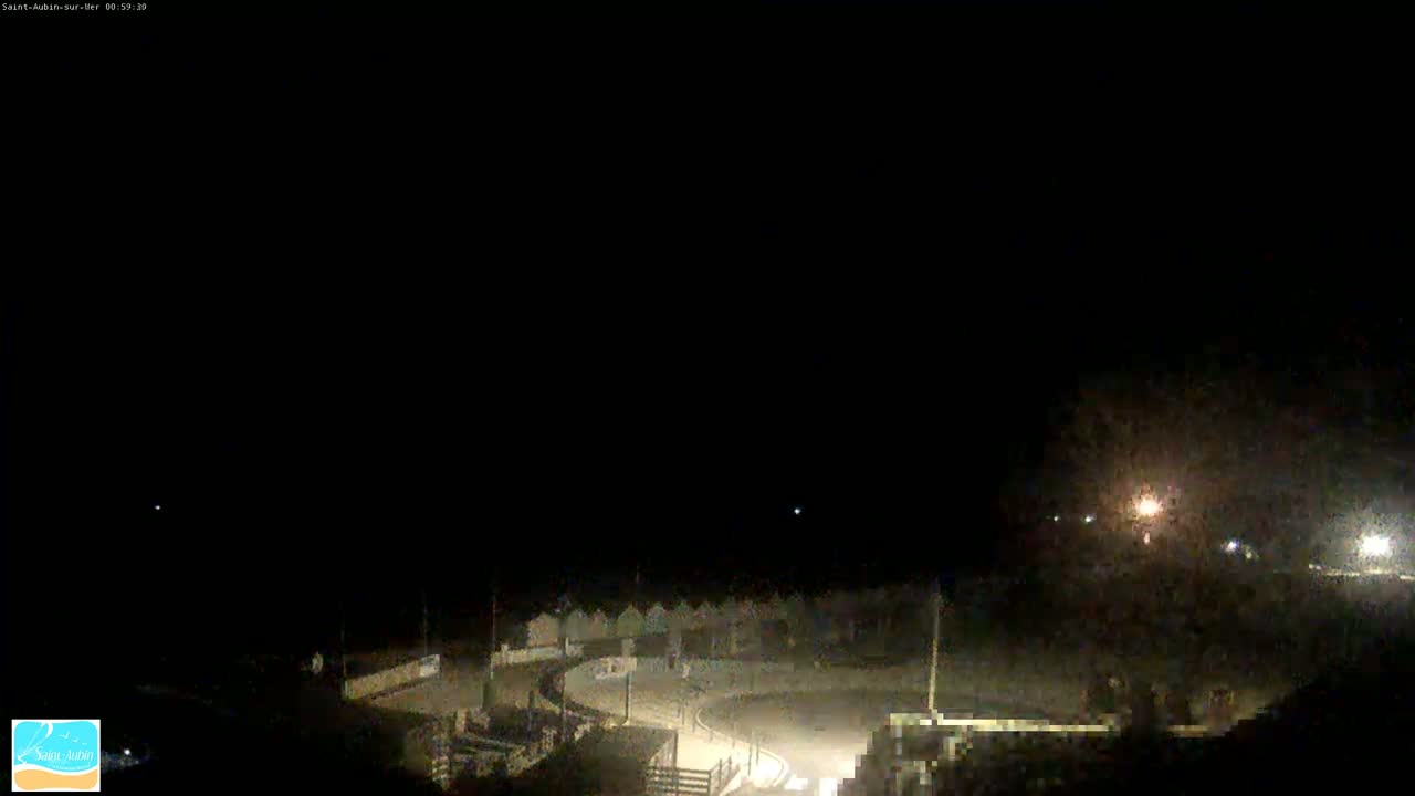 (Seine-Maritime), Saint-Aubin-sur-Mer Coast Live Cam - Dieppe, Seine-Maritime, Normandie, France