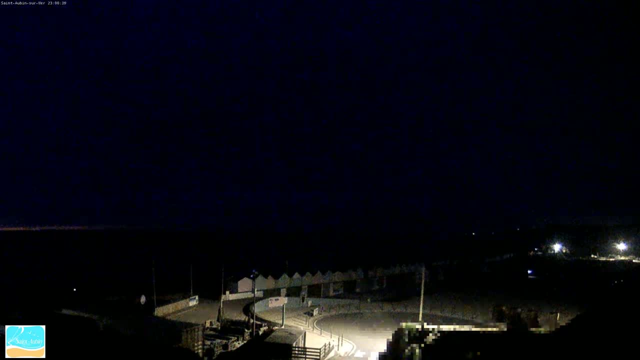 (Seine-Maritime), Saint-Aubin-sur-Mer Coast Live Cam - Dieppe, Seine-Maritime, Normandie, France