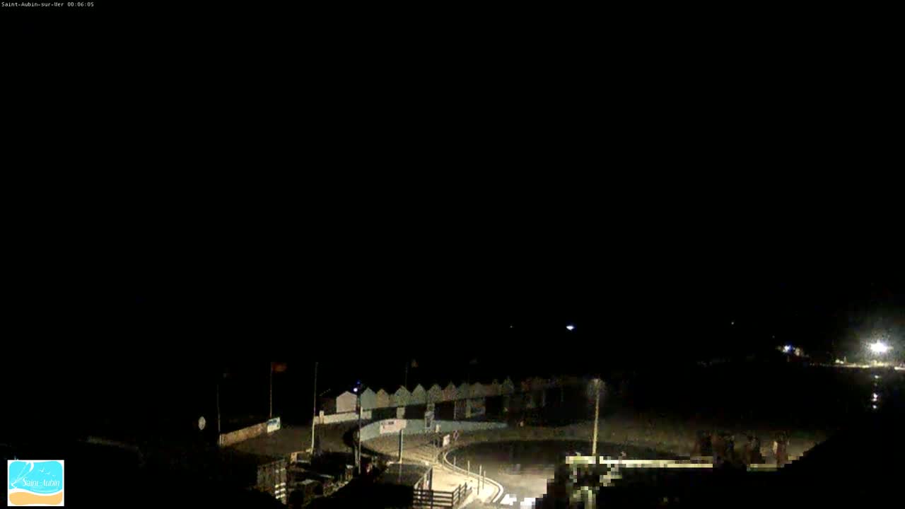 (Seine-Maritime), Saint-Aubin-sur-Mer Coast Live Cam - Dieppe, Seine-Maritime, Normandie, France