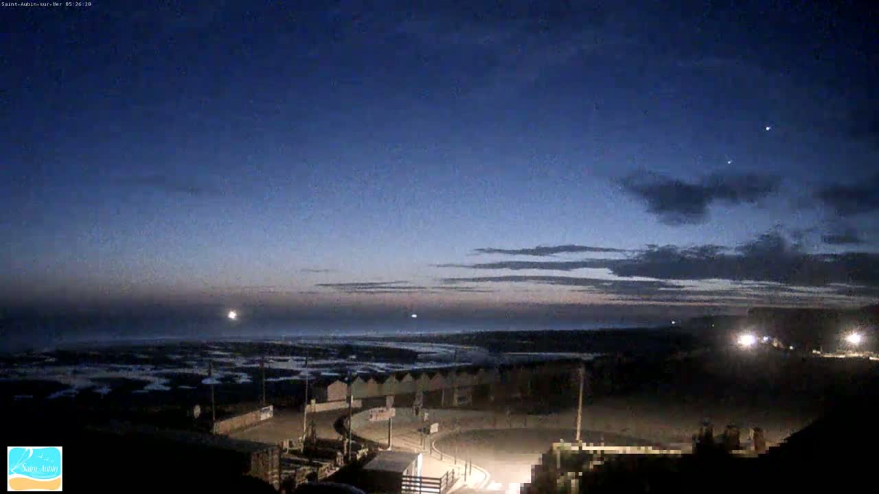 (Seine-Maritime), Saint-Aubin-sur-Mer Coast Live Cam - Dieppe, Seine-Maritime, Normandie, France