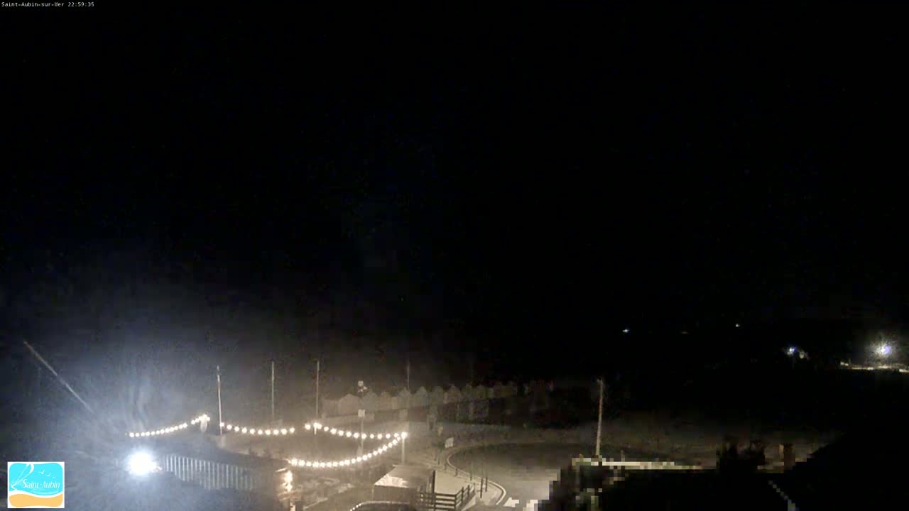 (Seine-Maritime), Saint-Aubin-sur-Mer Coast Live Cam - Dieppe, Seine-Maritime, Normandie, France
