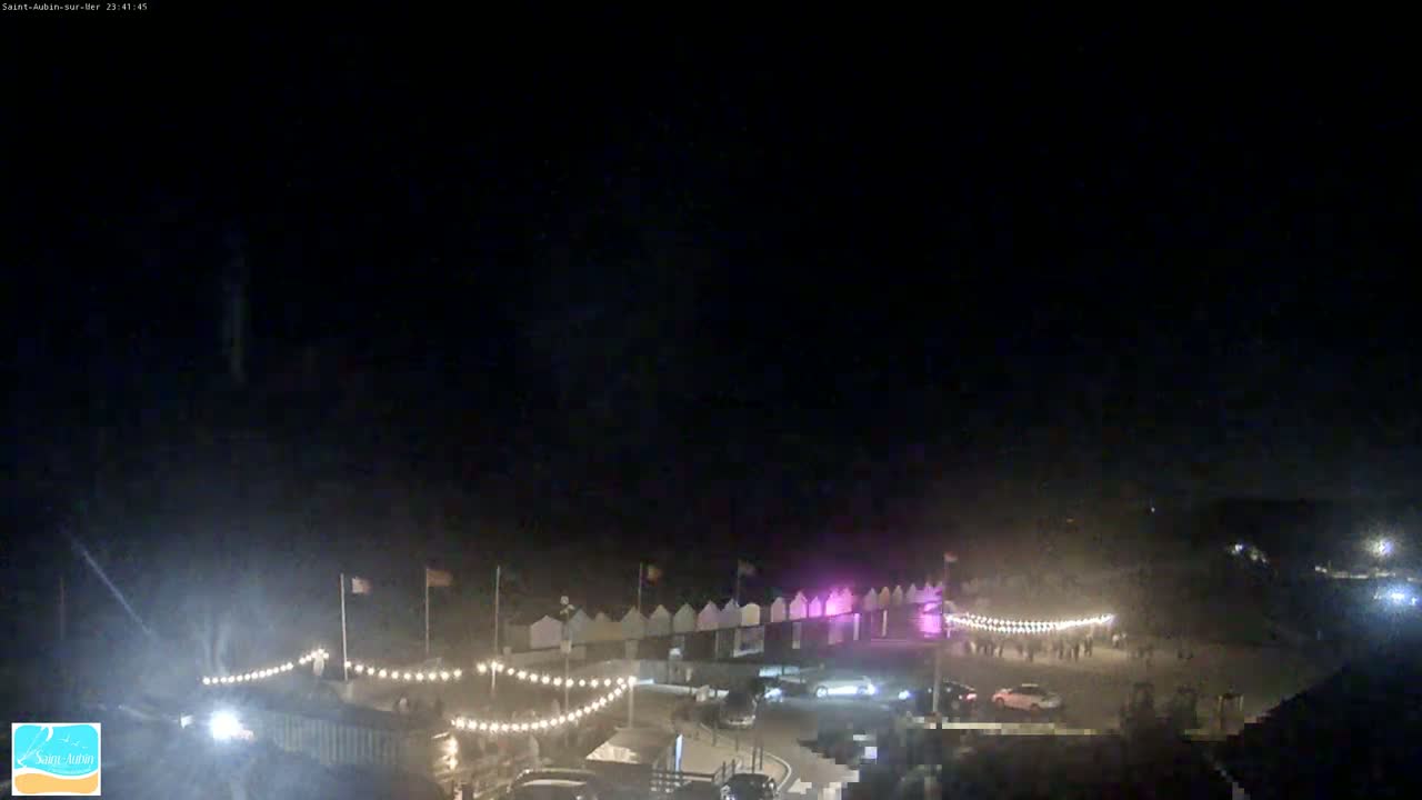 (Seine-Maritime), Saint-Aubin-sur-Mer Coast Live Cam - Dieppe, Seine-Maritime, Normandie, France
