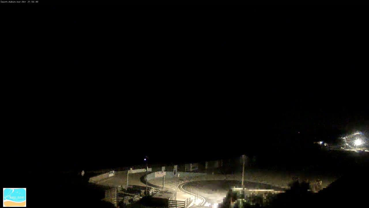 (Seine-Maritime), Saint-Aubin-sur-Mer Coast Live Cam - Dieppe, Seine-Maritime, Normandie, France