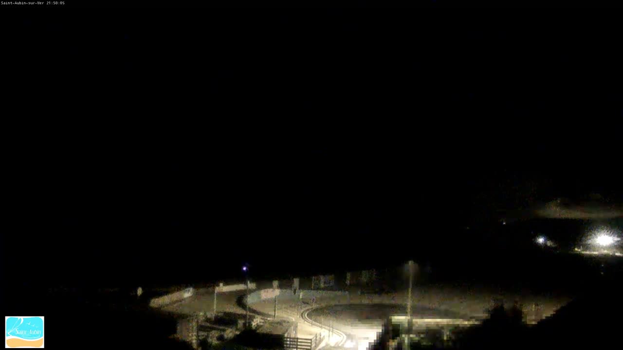(Seine-Maritime), Saint-Aubin-sur-Mer Coast Live Cam - Dieppe, Seine-Maritime, Normandie, France