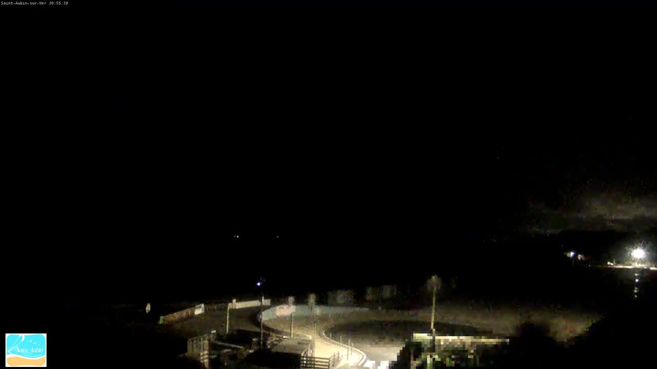 (Seine-Maritime), Saint-Aubin-sur-Mer Coast Live Cam - Dieppe, Seine-Maritime, Normandie, France