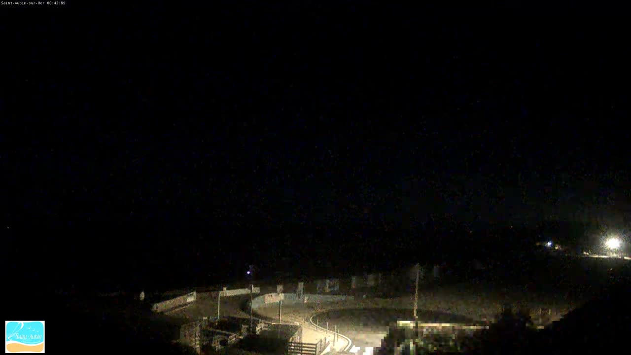 (Seine-Maritime), Saint-Aubin-sur-Mer Coast Live Cam - Dieppe, Seine-Maritime, Normandie, France