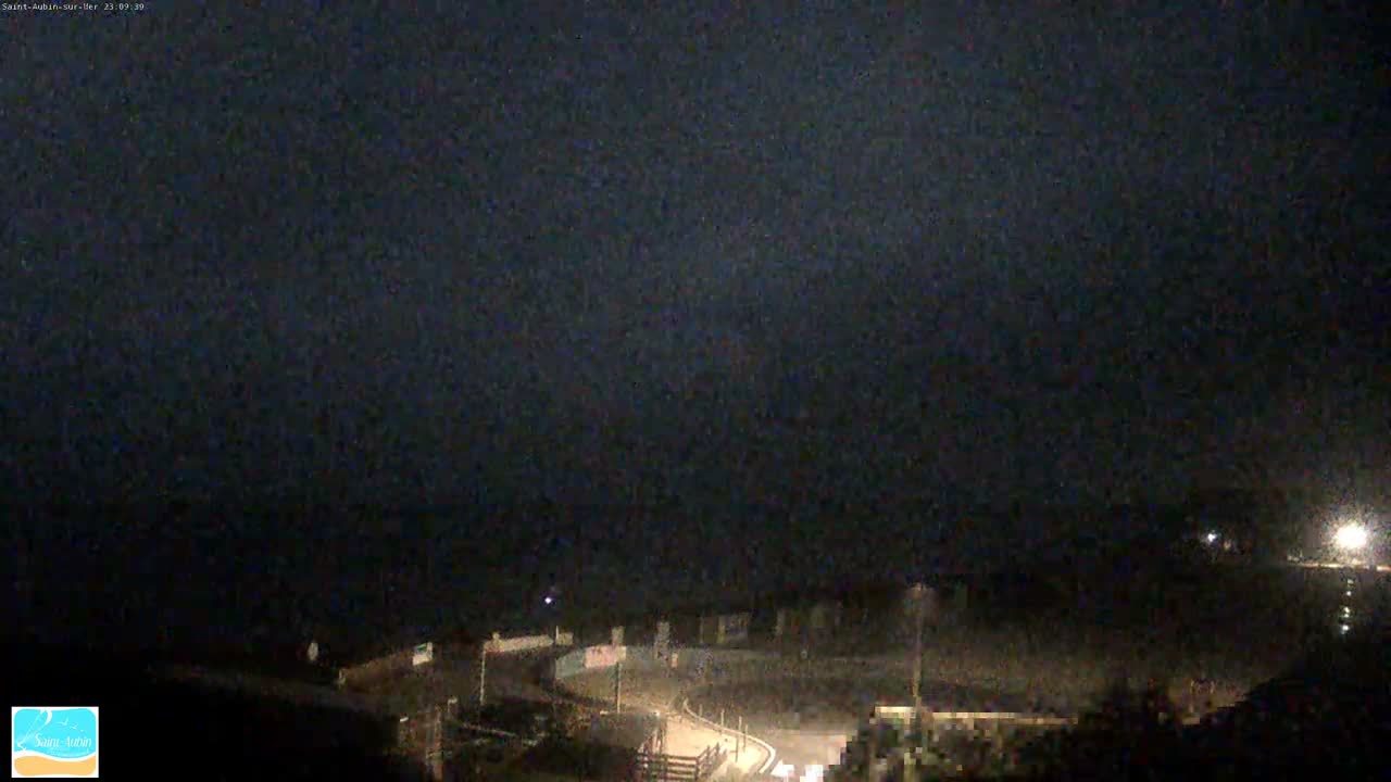 (Seine-Maritime), Saint-Aubin-sur-Mer Coast Live Cam - Dieppe, Seine-Maritime, Normandie, France