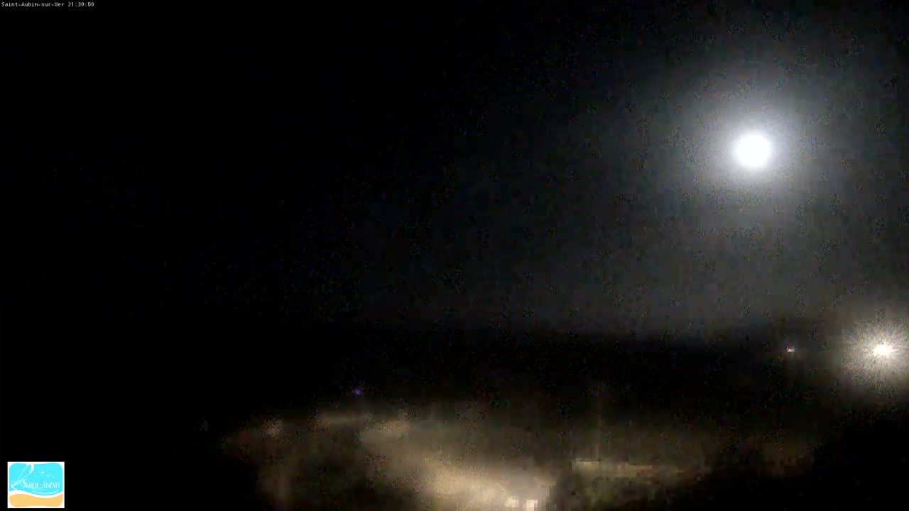 (Seine-Maritime), Saint-Aubin-sur-Mer Coast Live Cam - Dieppe, Seine-Maritime, Normandie, France