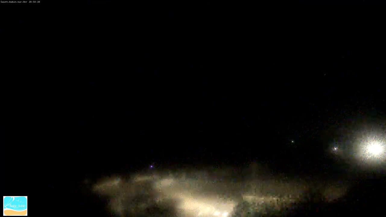 (Seine-Maritime), Saint-Aubin-sur-Mer Coast Live Cam - Dieppe, Seine-Maritime, Normandie, France