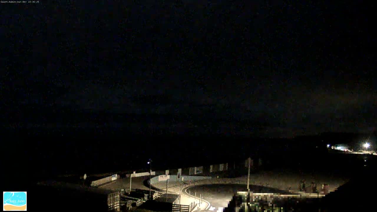 (Seine-Maritime), Saint-Aubin-sur-Mer Coast Live Cam - Dieppe, Seine-Maritime, Normandie, France