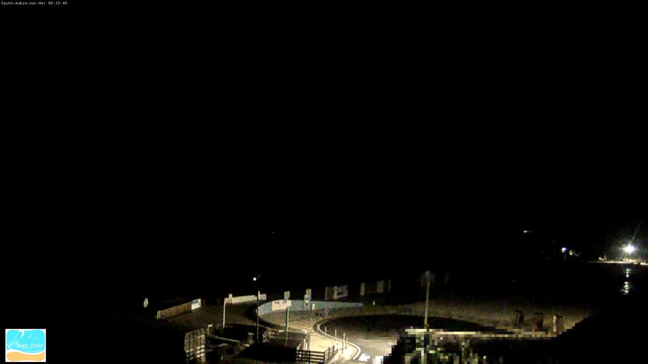(Seine-Maritime), Saint-Aubin-sur-Mer Coast Live Cam - Dieppe, Seine-Maritime, Normandie, France