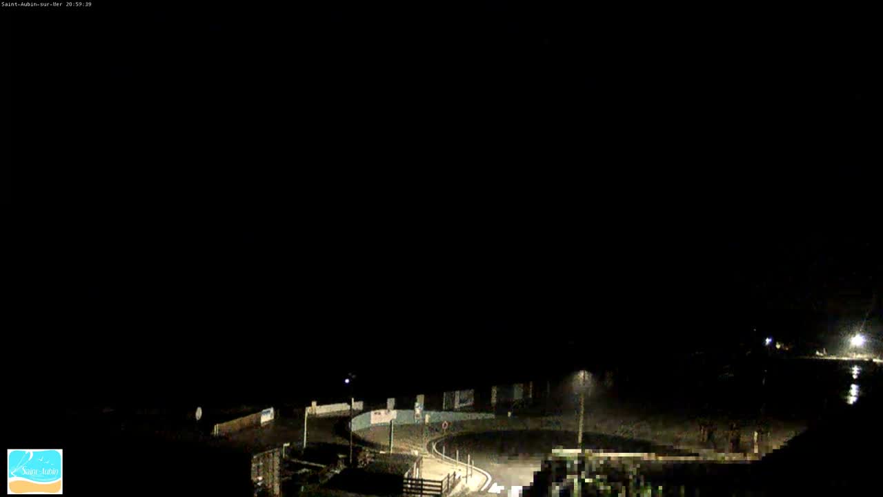 (Seine-Maritime), Saint-Aubin-sur-Mer Coast Live Cam - Dieppe, Seine-Maritime, Normandie, France