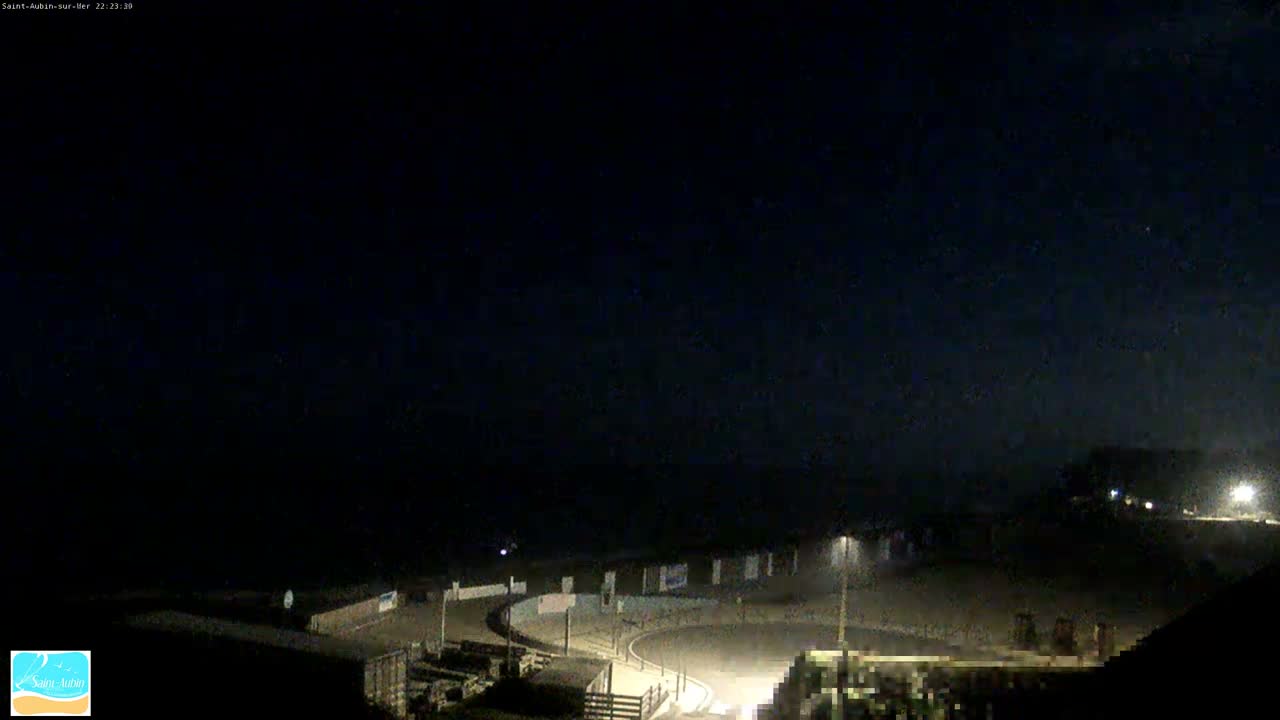 (Seine-Maritime), Saint-Aubin-sur-Mer Coast Live Cam - Dieppe, Seine-Maritime, Normandie, France