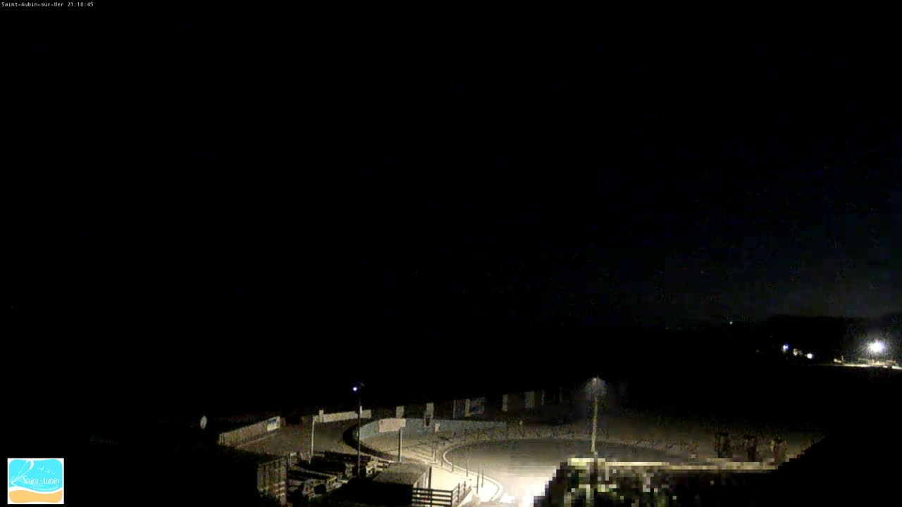 (Seine-Maritime), Saint-Aubin-sur-Mer Coast Live Cam - Dieppe, Seine-Maritime, Normandie, France