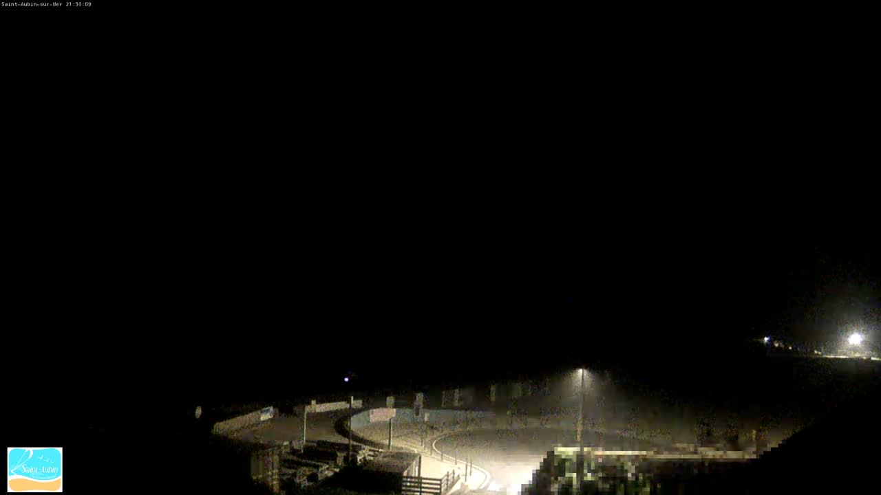 (Seine-Maritime), Saint-Aubin-sur-Mer Coast Live Cam - Dieppe, Seine-Maritime, Normandie, France