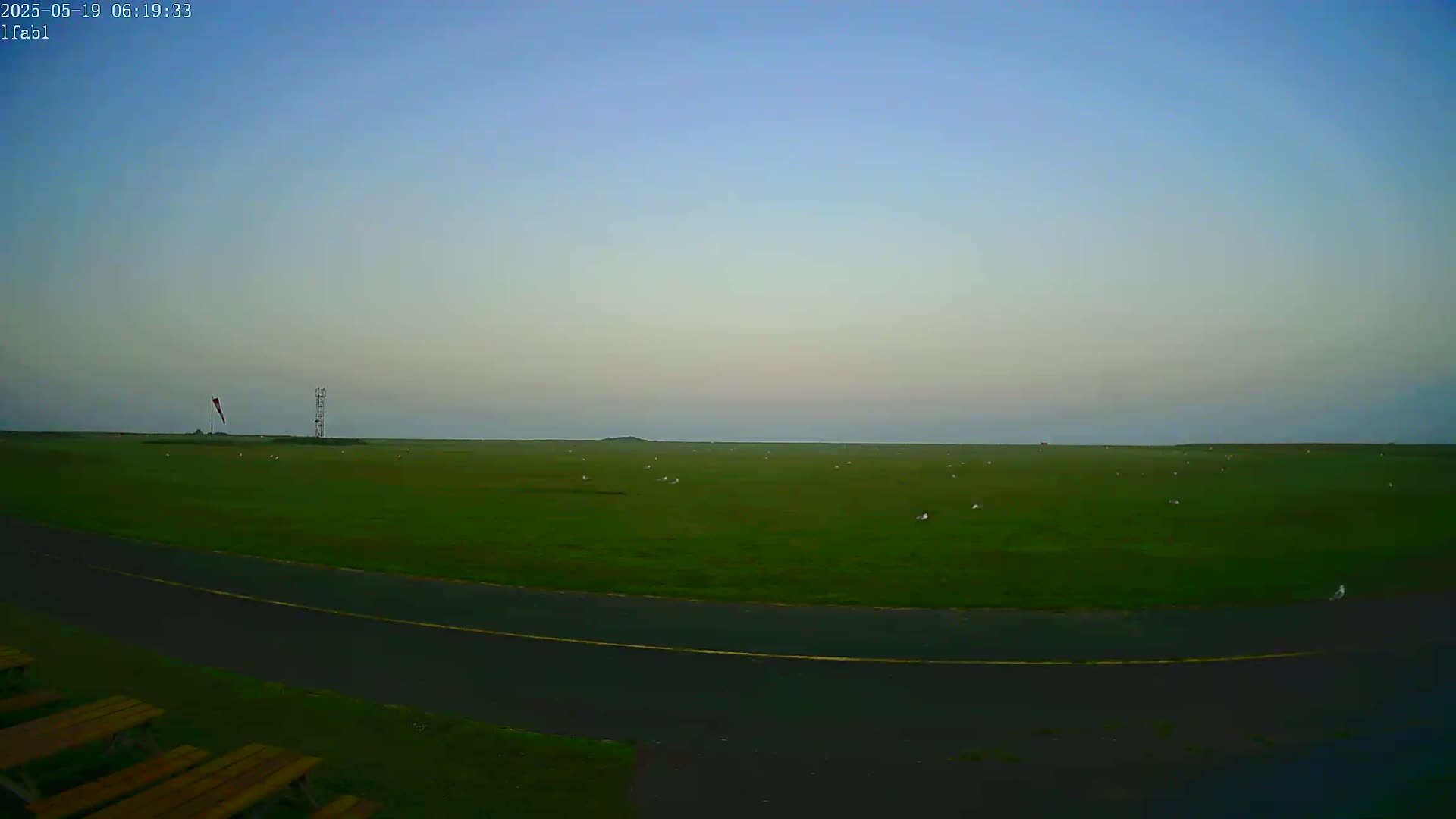 Dieppe Saint Aubin Airport Aérodrome Skyline Live Cam DPE/LFAB- Dieppe, Seine-Maritime, Normandie, France